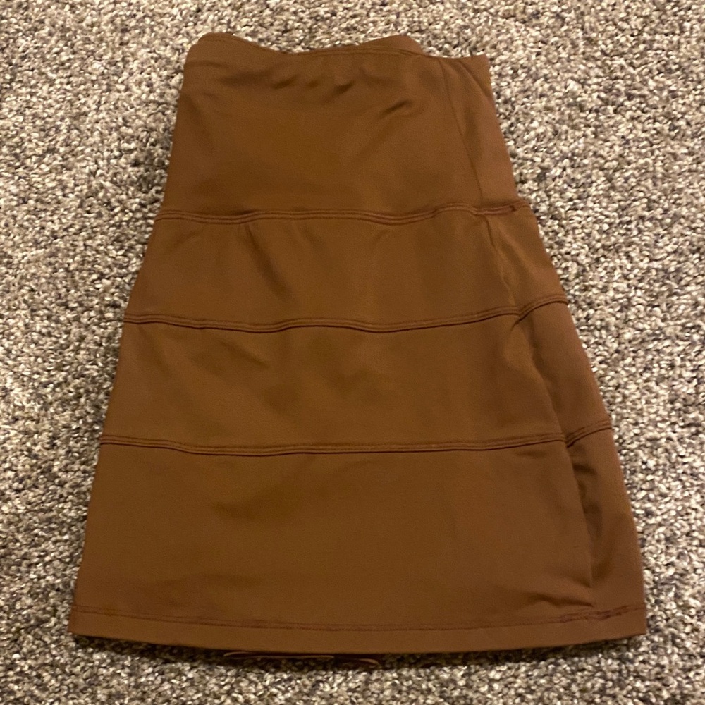 Amazon Women's A-Line Brown Skirt